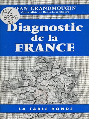 cover image of Diagnostic de la France